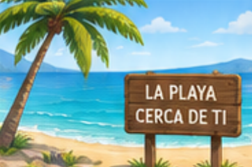 La playa, cerca de ti